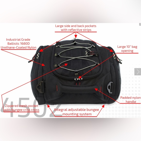 🏍🇺🇸 Chase Harper USA Chr Ripstream Tail Trunk 4502! - Picture 7 of 16
